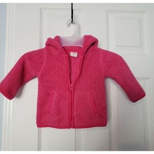 Wonder Nation Baby Girl hoodie jacket Size 12M